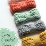 Crocheting For Beginners easy crochet bows | 17 amazing crochet patterns for beginners cmhoomd