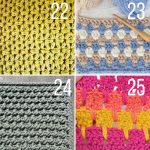 different crochet stitches this collection of modern crochet stitches for blankets and afghans is sure rtotepi