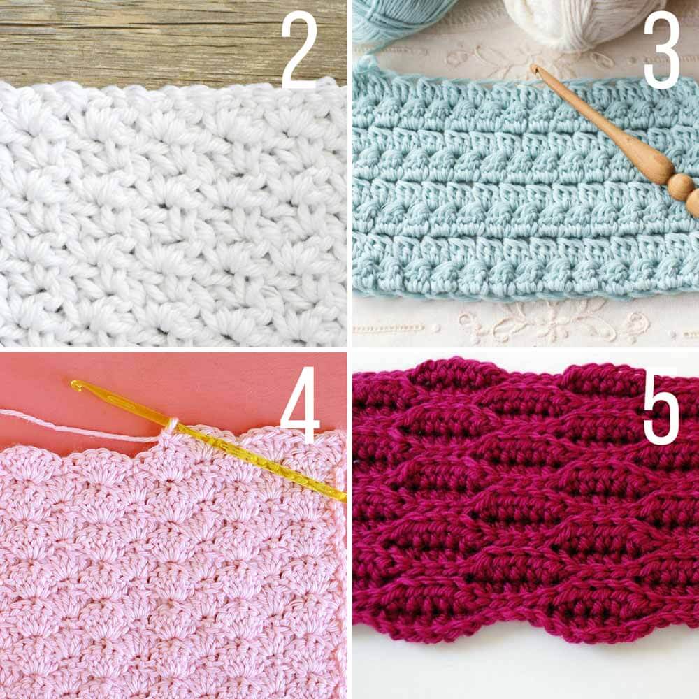 different crochet stitches this collection of modern crochet stitches for blankets and afghans is sure zsexjzw