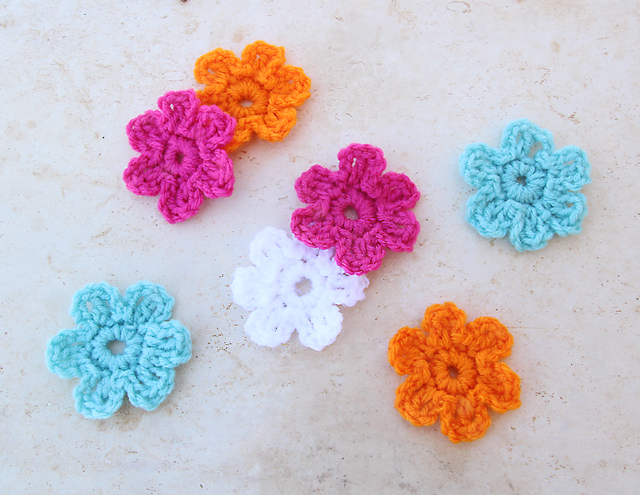 Elegant Easy Crochet Flower for use