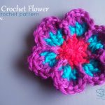 easy crochet flower - free crochet pattern - review losjcqk