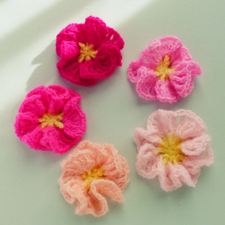 easy crochet flower learn to crochet flowers qpcxvdf