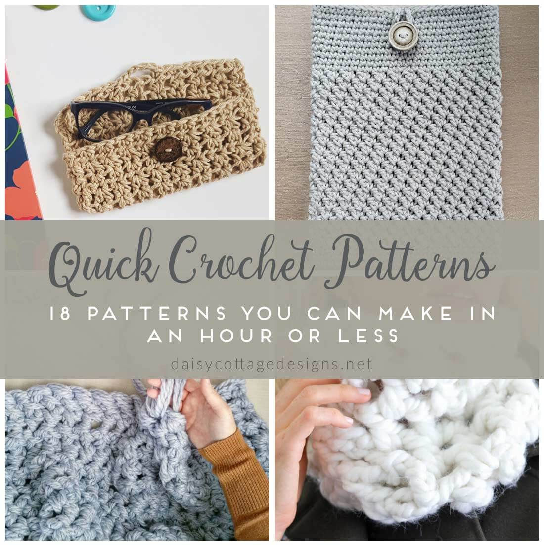 easy crochet patterns | quick crochet patterns | fast crochet projects | fdcdikt