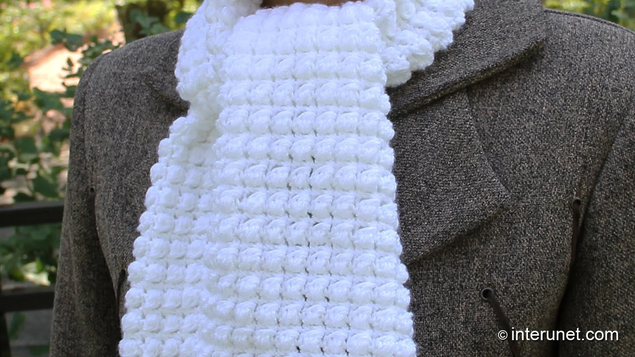 easy crochet scarf how to crochet a scarf - pattern for beginners - youtube vpppzms