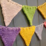 easy knitting projects free bunting flag free knitting pattern tmnmfzq