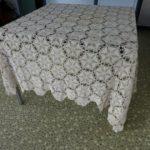 elegant fine handmade crochet tablecloth agomhoc