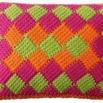 entrelac crochet can be worked in two or more colors. nbfltqa