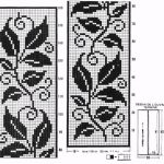 filet crochet patterns of the rug leaves kiyhxqa