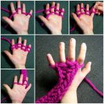 Finger Knitting finger knitting instructions txjvjfu