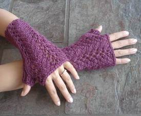 fingerless gloves knitting pattern #87 one skein lace fingerless gloves pdf knitting pattern ngcalzp