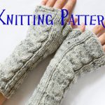 fingerless gloves knitting pattern instant download pdf knitting pattern - cabled fingerless mittens, cabled fingerless  gloves, duyqbsi
