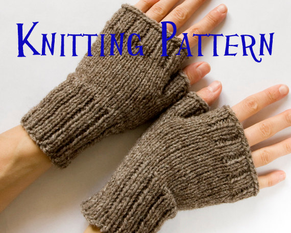 fingerless gloves knitting pattern instant download pdf knitting pattern - fingerless mittens, fingerless  gloves, wrist warmers, jdknxyk