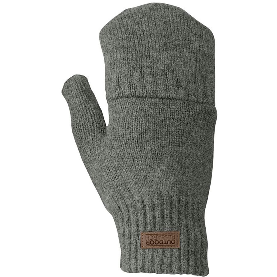 fingerless mittens outdoor research - lost coast fingerless mitten - menu0027s - pewter xqxeyht