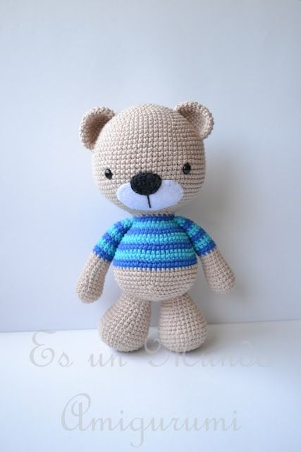 free amigurumi patterns amigurumi teddy bear - free crochet pattern / tutorial kalzhaw