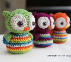 free amigurumi patterns lovely little stripy owl with adorable big eyes. free crochet pattern ... dracmzm