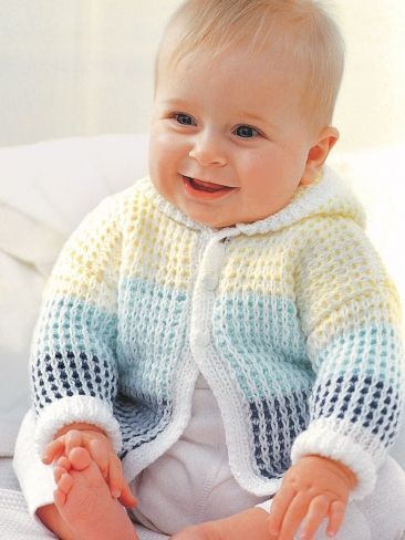 free baby knitting patterns hooded cardigan ttwhrcy