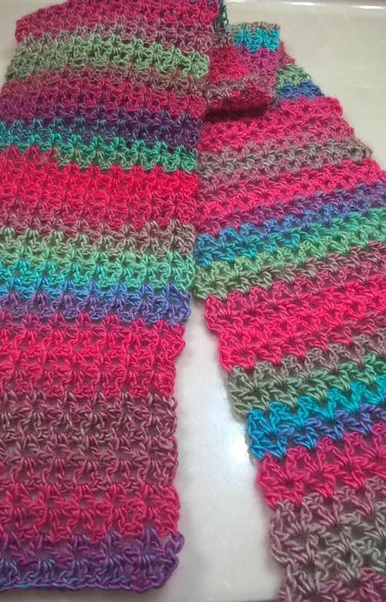 free crochet scarf patterns get the free pattern. rainbow scarf tsxiiiz