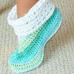 free crochet slipper patterns adult and kids cuffed boots pattern 12 | baby slippers, crochet and crochet xgmqrzf