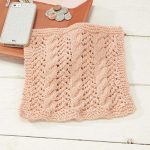 Free Knitting Patterns cables and lace dishcloth free knitting pattern qkoqmya