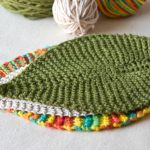 Free Knitting Patterns free knitting pattern: leafy washcloth uppllkm