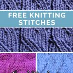 free knitting stitches at www.knitting-bee.com vjshriy