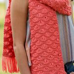 free scarf knitting patterns free knitting pattern for easy wavy drop-stitch scarf eolpaju