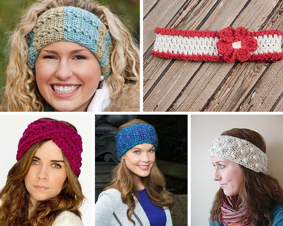 girls crochet headbands 50 crochet headband patterns | allfreecrochet.com qdtvicc