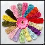 girls crochet headbands amazon.com: lot of 40 1.5 onjcmqa