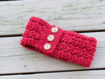 girls crochet headbands angelina chunky ear warmer temlouk