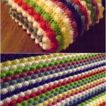 How To Crochet A Blanket 1. blackberry salad striped afghan jzayktp