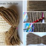 How To Crochet Easy how to crochet dolls hair (easy) donfbms