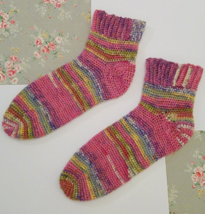 how to crochet socks negative ease 1 ldyaegy