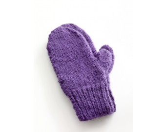 Starting The Knit: How To Knit Mittens