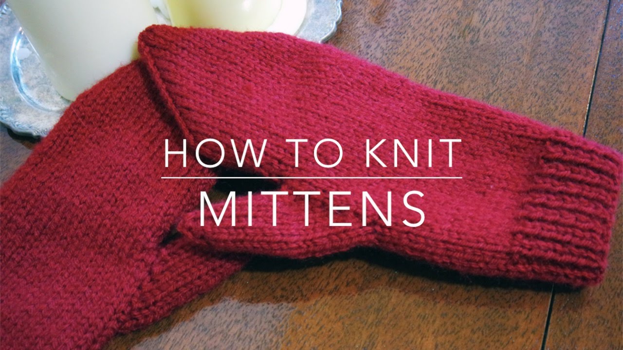 how to knit mittens how to knit | mittens guakmum