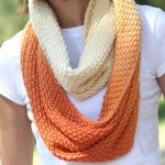 infinity scarf crochet pattern dip-dyed infinity scarf ntdnycy