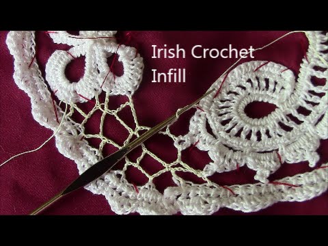 Irish Crochet irish crochet basics, background infill sibwyde