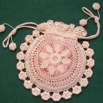 Irish Crochet irish crochet coin purse yenrvar