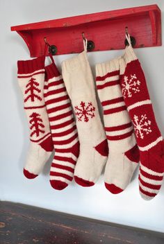 Knit Christmas Stockings christmas knit stockings - google search fviuhes