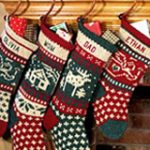Knit Christmas Stockings for the family: classic knitted · personalized pet christmas stockings zvbrdqj