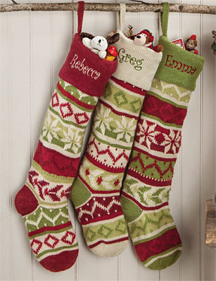 Knit Christmas Stockings oversized knit christmas stockings casbsfl