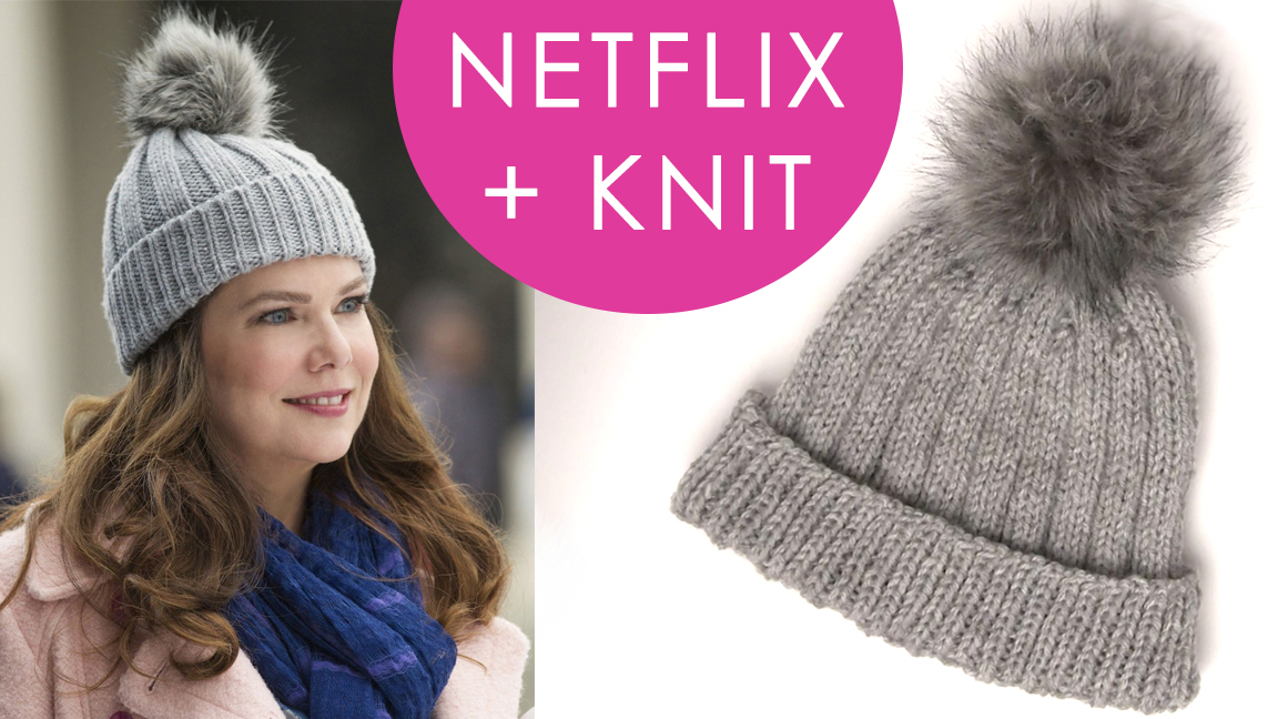knitted hats how to knit a hat inspired by gilmore girls | netflix and knit rbjjgag