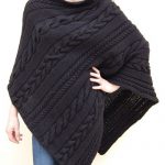 knitted poncho dianne cabled poncho ircyxss