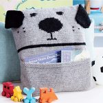 knitted toys bow-wow and meow-meow pillows ... elwmblo