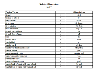 Knitting Abbreviations knitting abbreviations list 7 fvrtalp