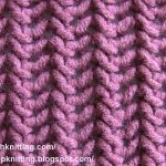 Knitting Designs (herringbone stitch) - free knitting patterns - stitch 20 - youtube nsgmfve