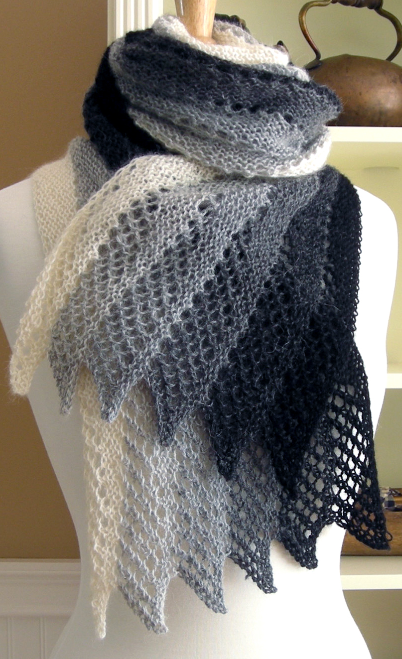 Knitting Ideas knitting pattern for mistral scarf lqsnmpq