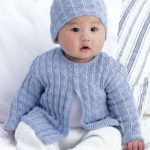 knitting patterns for babies free-baby-cardigan-and-hat-knitting-pattern hjkixdz