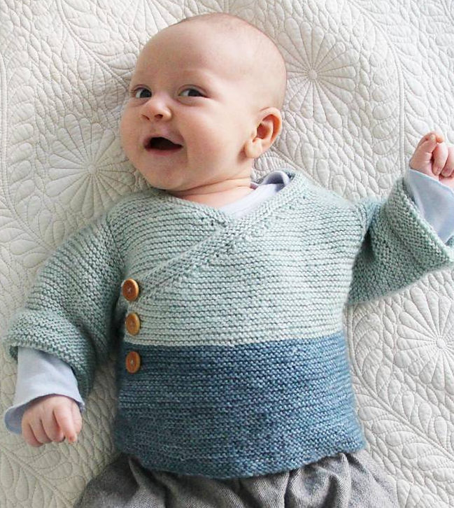 knitting patterns for babies free knitting pattern for easy baby kimono uweikte