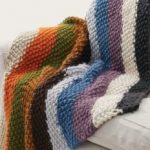 knitting patterns for beginners simple striped seed stitch afghan uzsorth