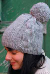 knitting patterns for hats ariosa pom-pom hat qebzwxg